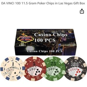 Casino poker chips